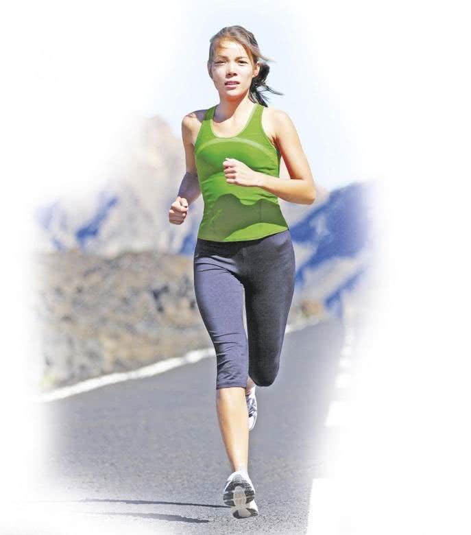 Biegnąca kobieta