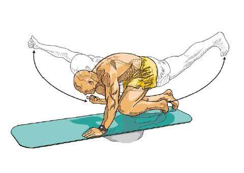 Ćwiczenie na macie - Ruch w pozycji konia