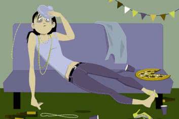 Kieliszek w połowie pełen