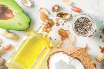 Wielkie tłuszczowe rozwiązanie