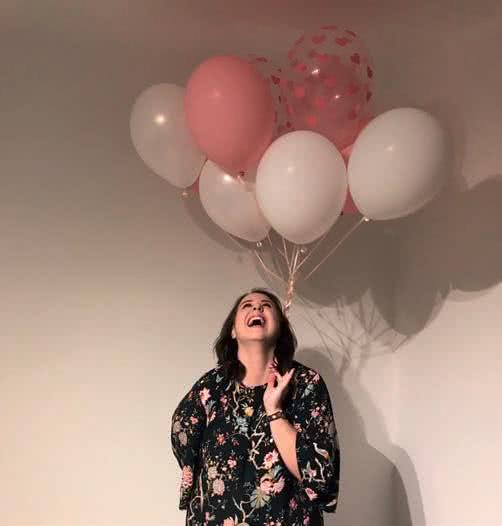 Dziewczyna z balonami