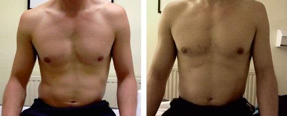 Klatka piersiowa mężczyzny