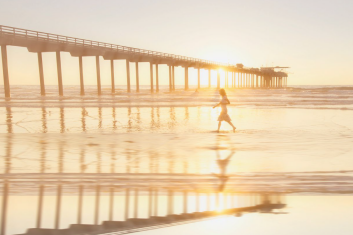 Letnia twarz depresji