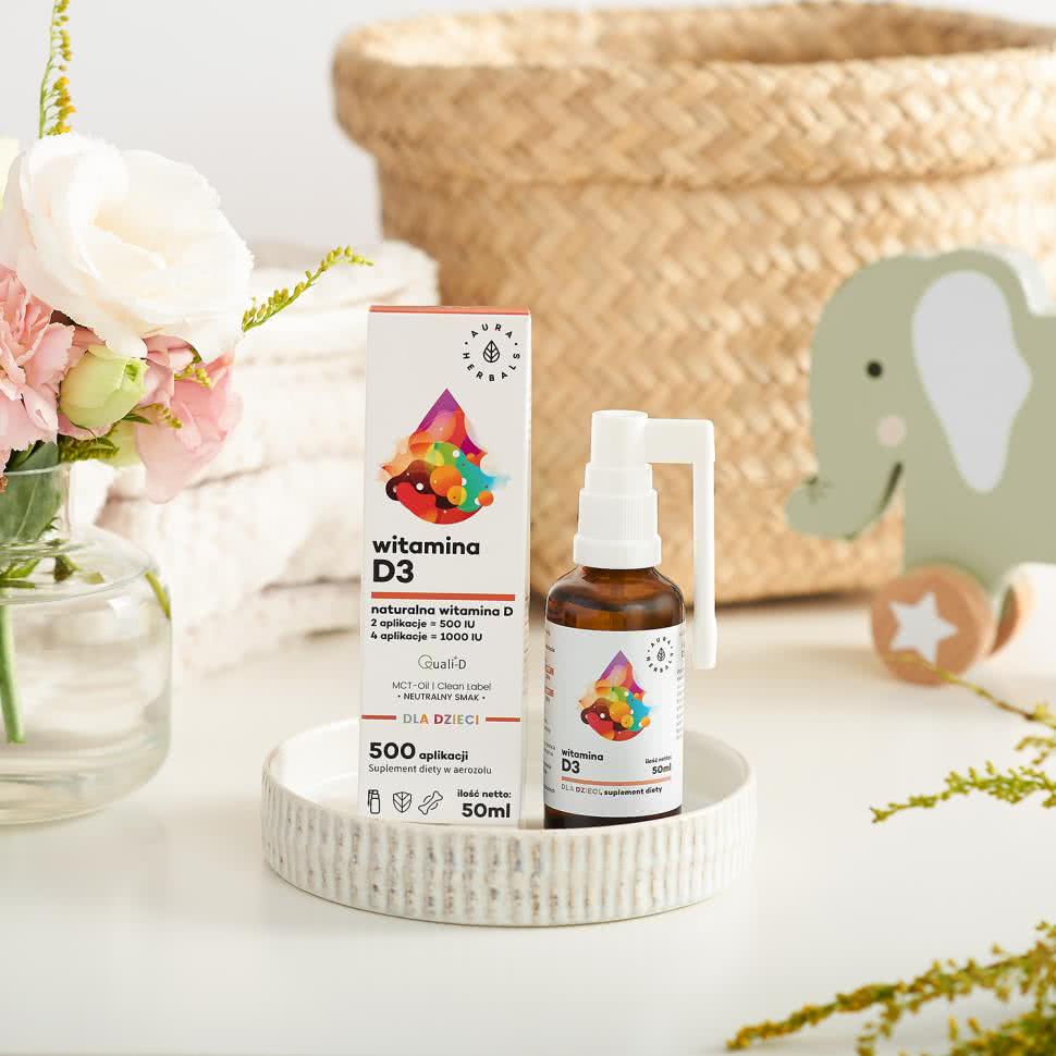 Witamina D3 Aura Herbals
