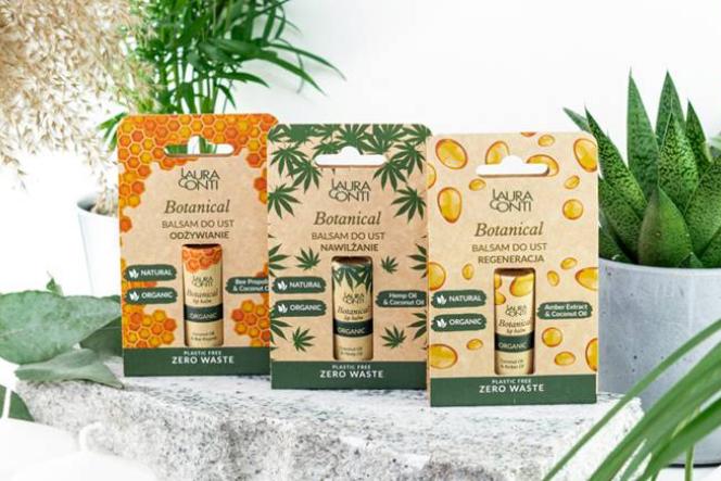 Balsamy organiczne do ust LAURA CONTI Botanical