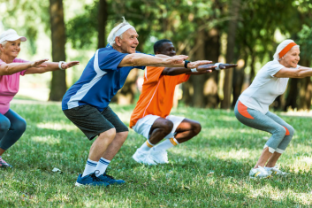 Wymagający trening równowagi u osób z chorobą Parkinsona