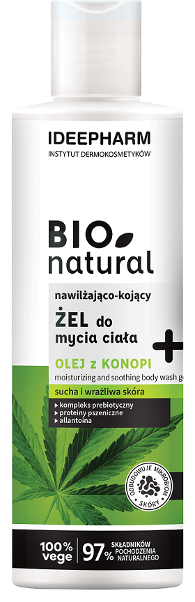 Nawilżająco-kojący żel do mycia ciała