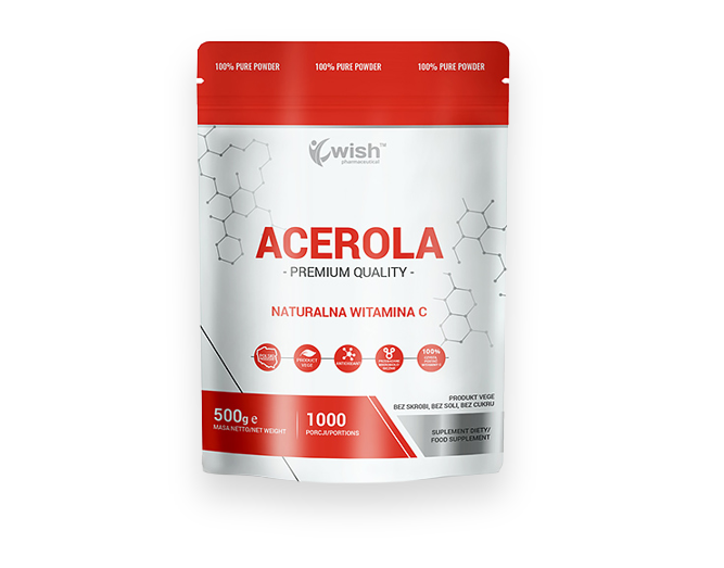 Acerola Naturalna Witamina C w proszku