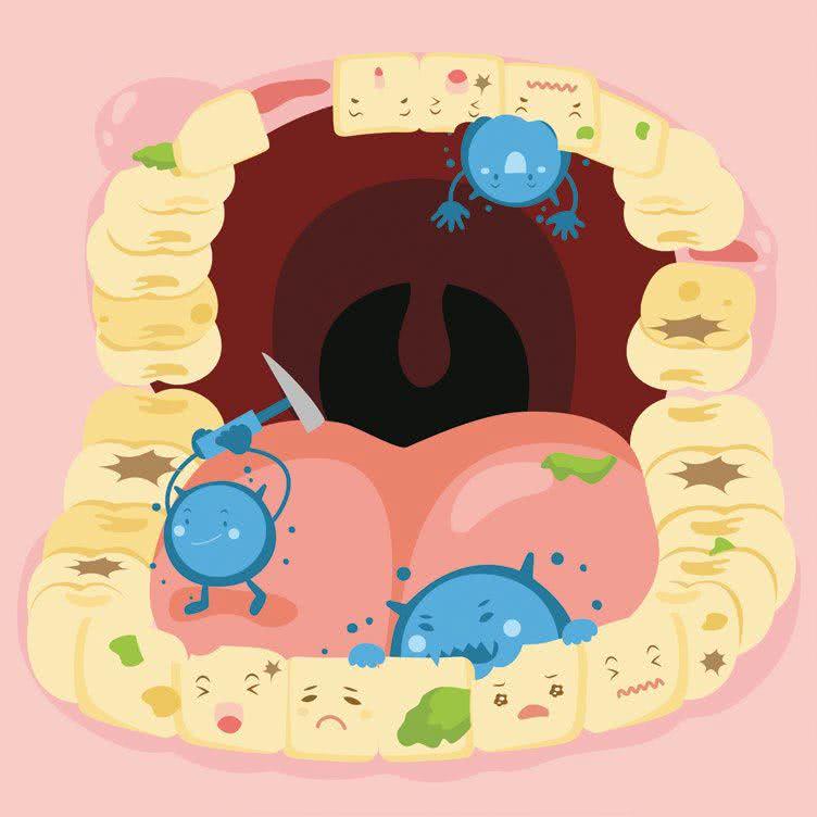 Drobnoustroje w jamie ustnej