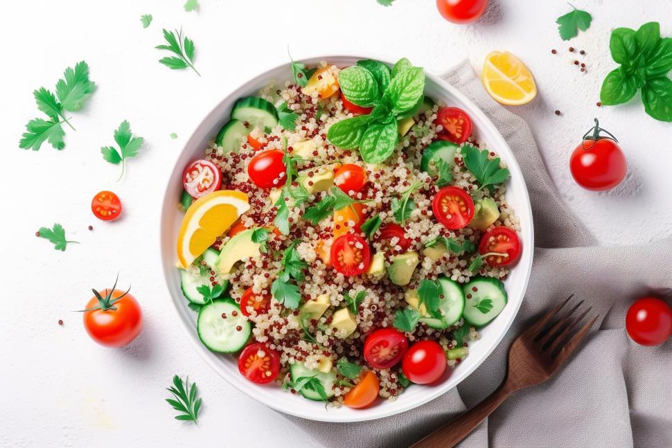 sałatka z pietruszką