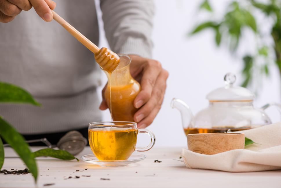herbata z miodem