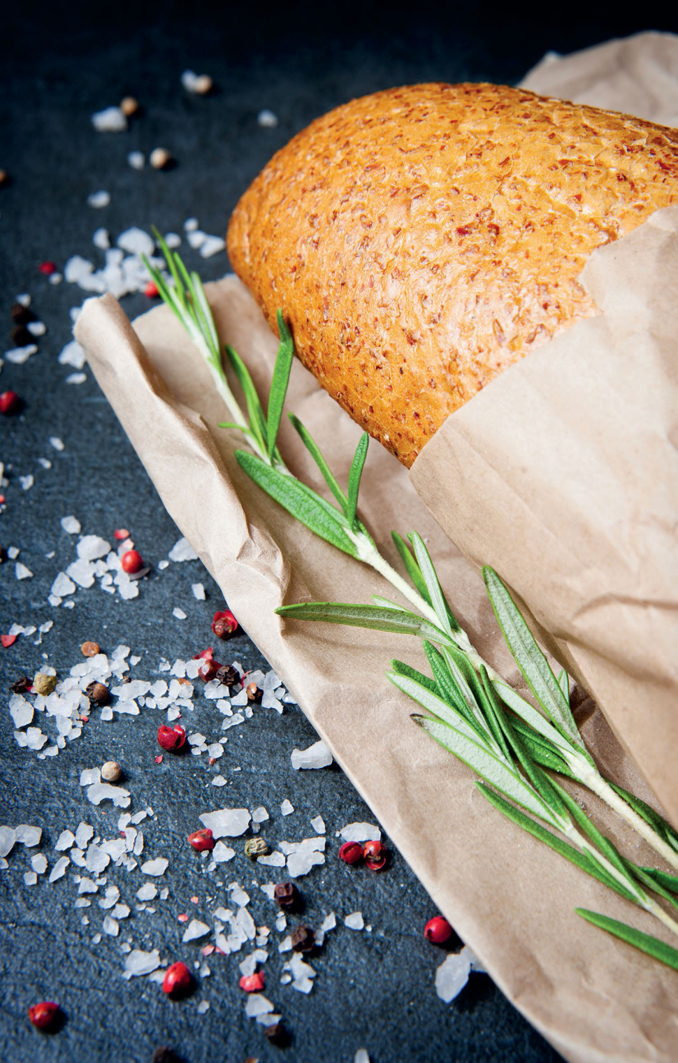 chleb z rozmarynem