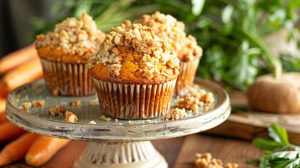 Owsiane muffinki.
