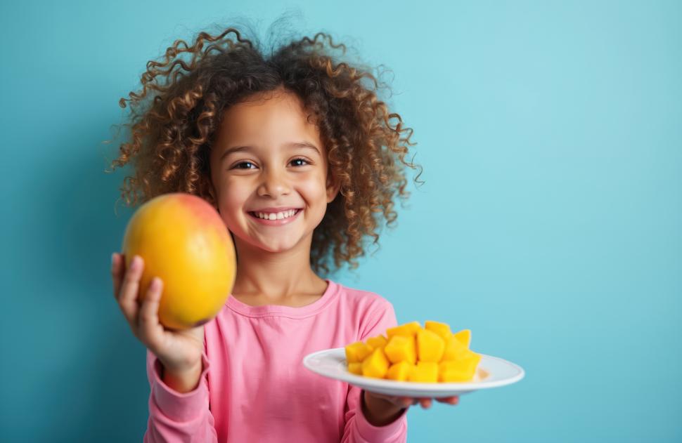 dziewczynka z mango